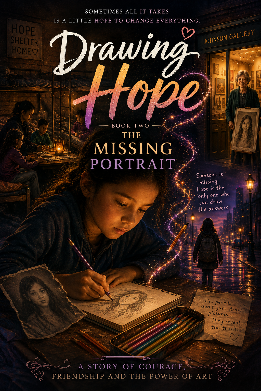 Drawing Hope: The Missing Portrait book cover